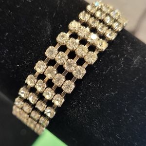 Vintage Rhinestone Bracelet